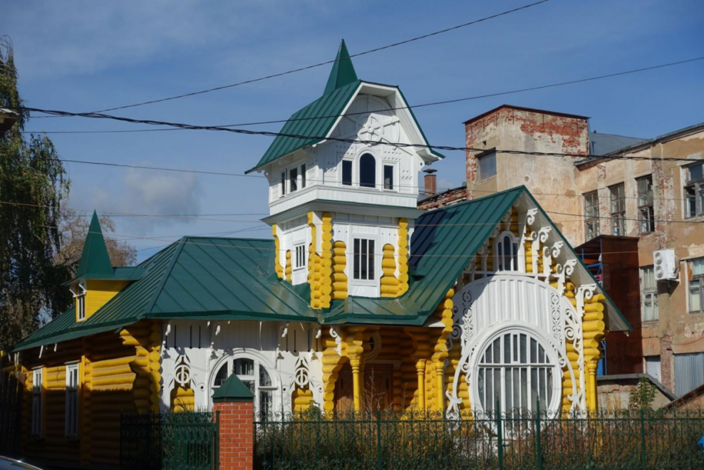 Томск деревянное зодчество