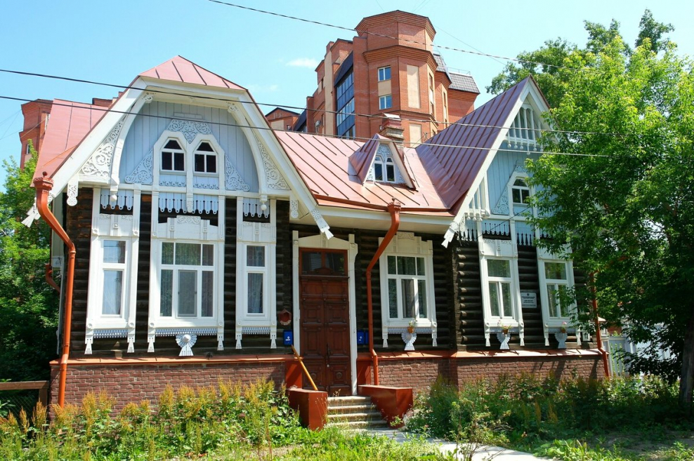 Деревянная архитектура Томска улица Белинского