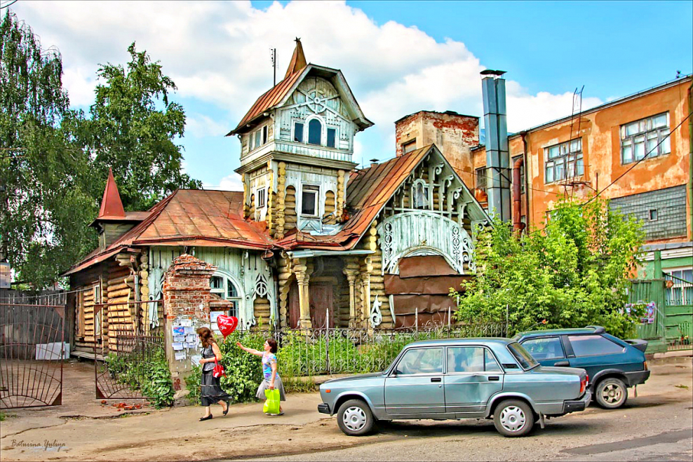 Дом купца Рыбкина в Кимрах