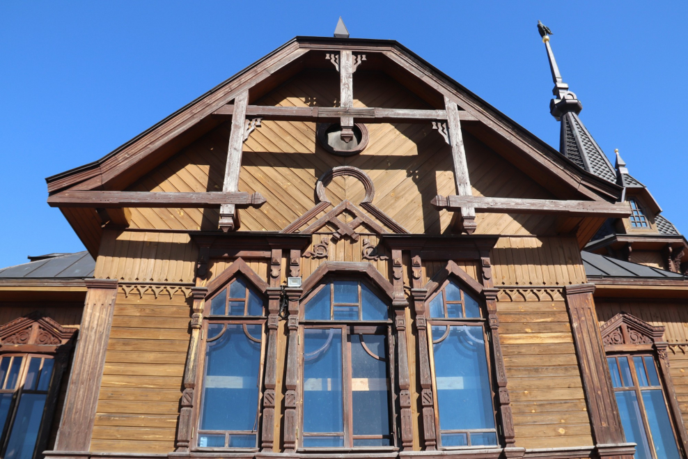 Деревянное зодчество Красноярск