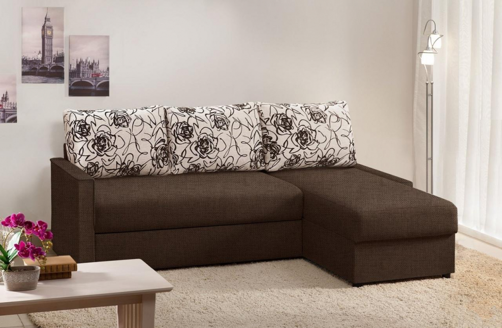 Угловой диван Виктория 2-1 комфорт компакт