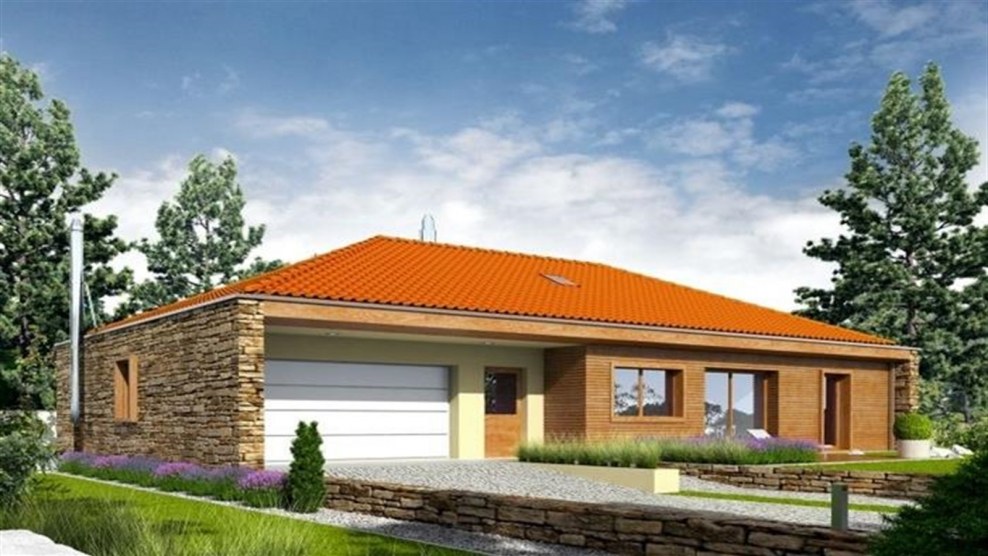 Дом в скандинавском стиле одноэтажный