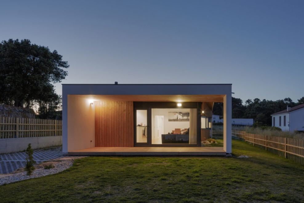 Скандинавский одноэтажный дом