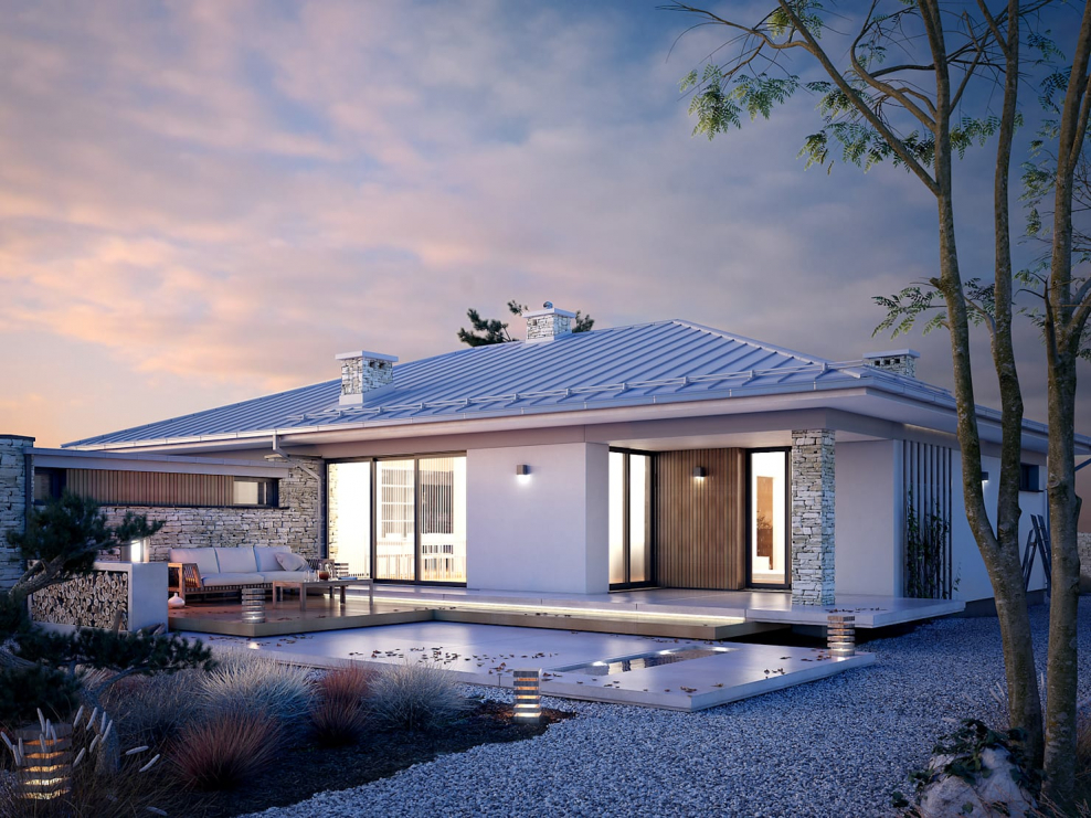 Модерн Хаус одноэтажные