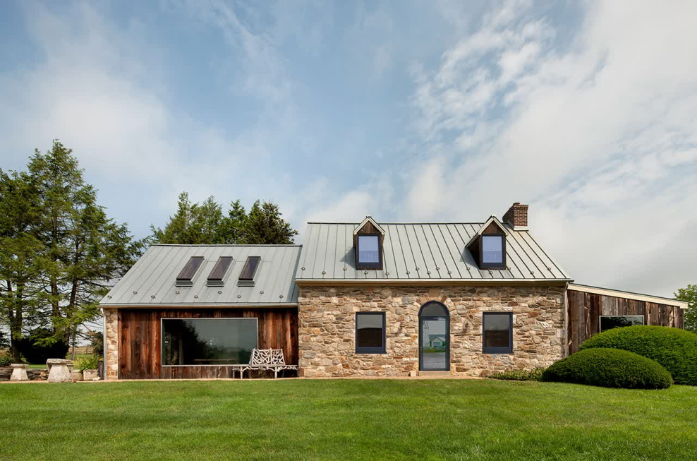 Стоун-Хаус усадьба фермера в Пенсильвании