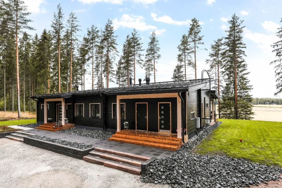 Проект Скандинавия из клееного бруса