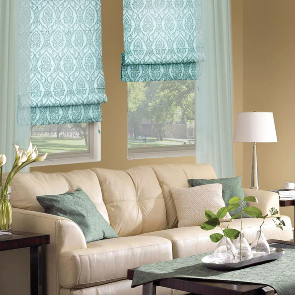 Римская штора Эскар Дамаск