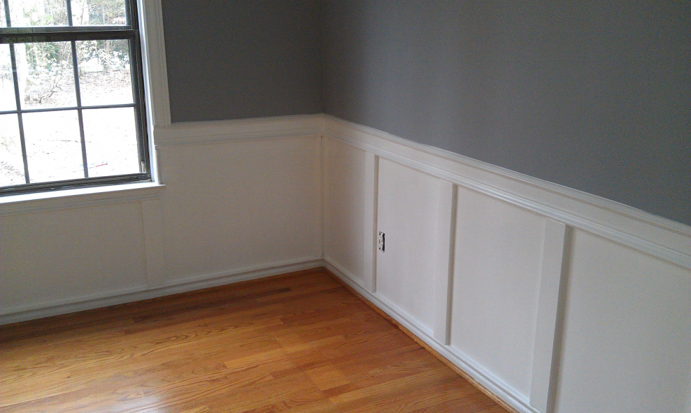 Отделка низа стен