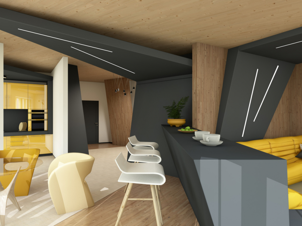 Карим Рашид интерьеры кафе