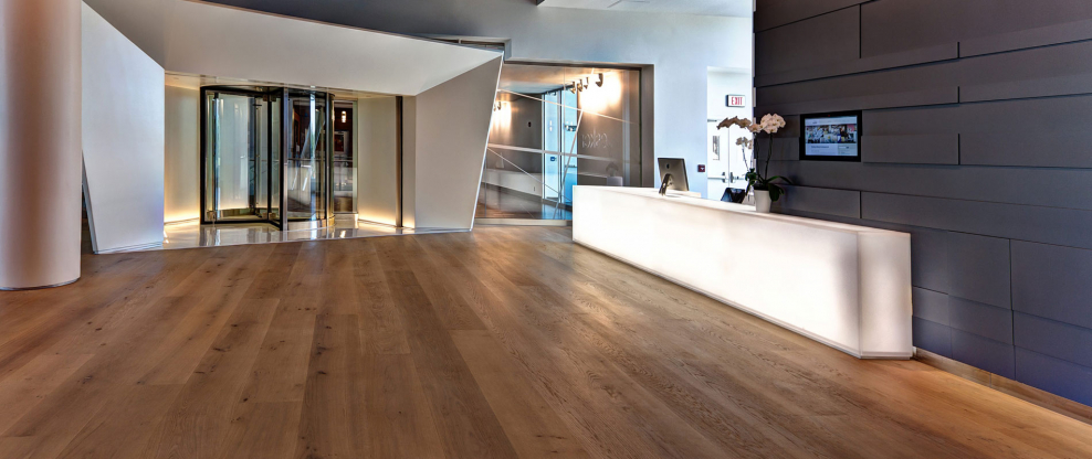 Паркет в офисе