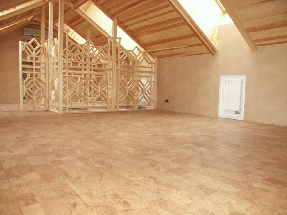 Линолеум на мансарде