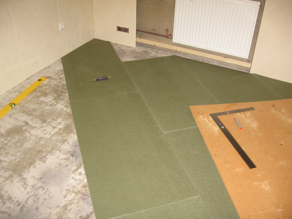 Плиты для шумоизоляции пола