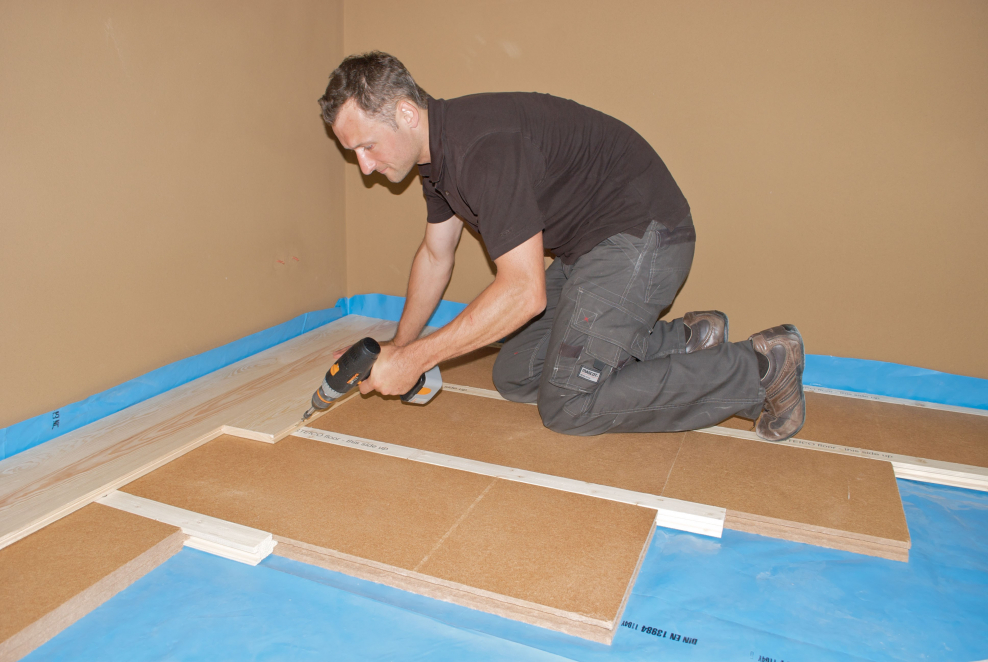 Шумоизоляционные плиты для пола