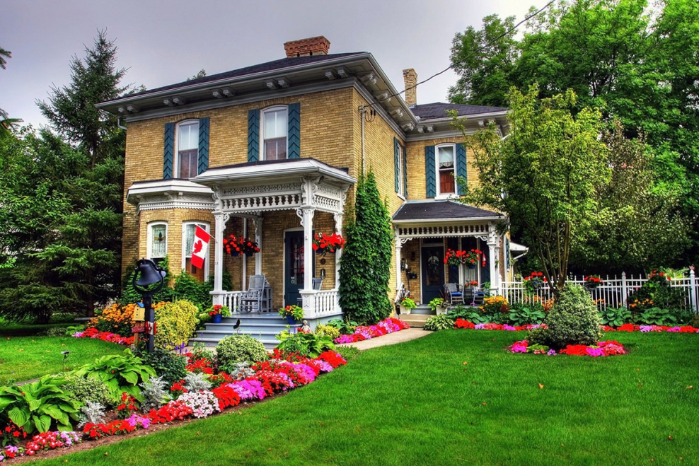 Палисадники в Англии