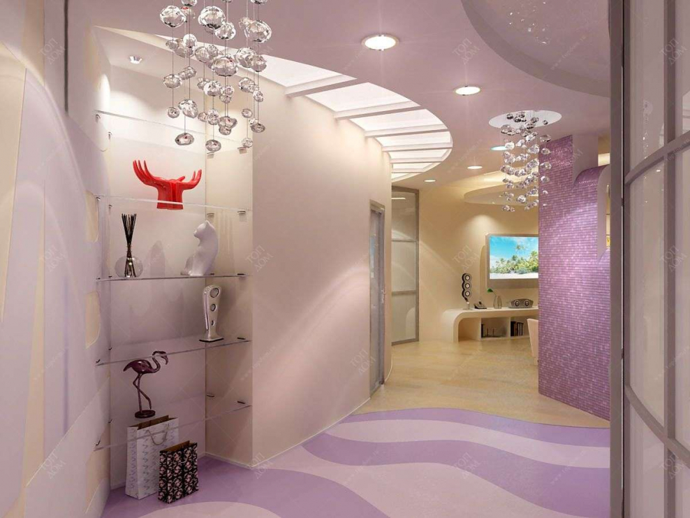 Фиолетовая прихожая