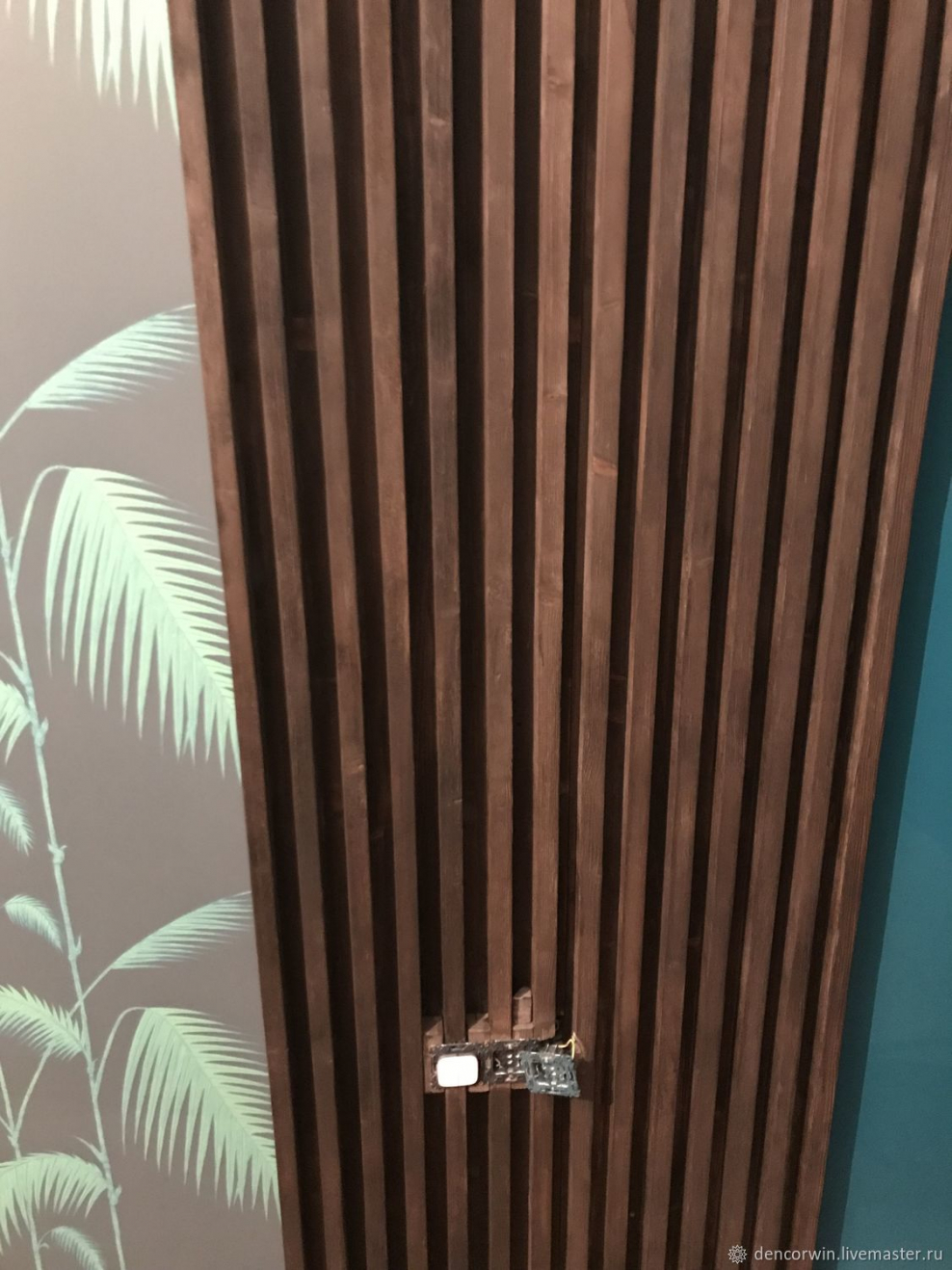 Рейка деревянная декоративная