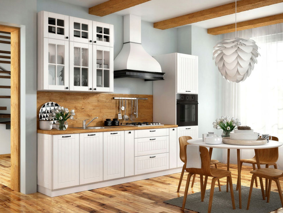 Кухня Прованс белая