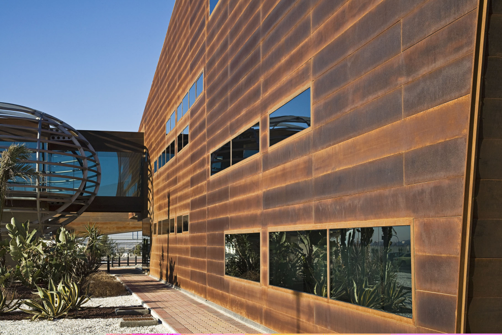 Сталь Кортен фасад дом