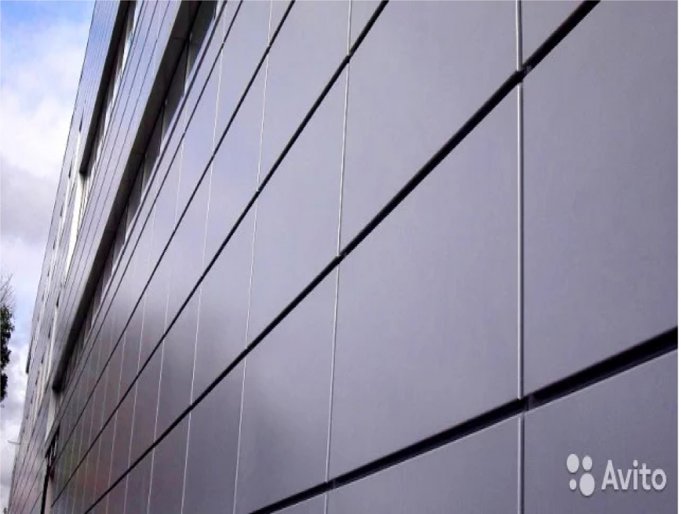 Вентилируемый фасад алюкобонд