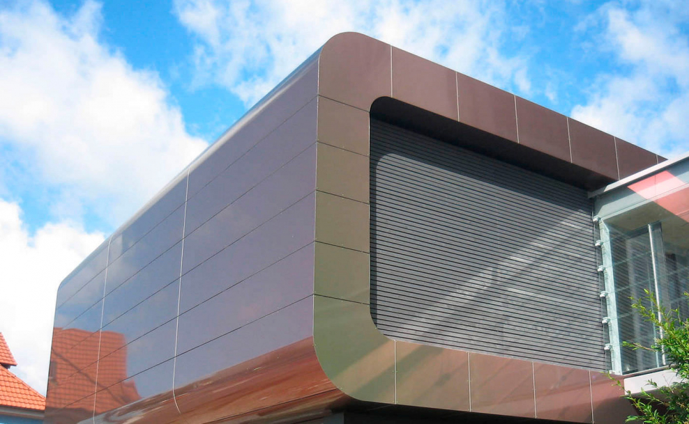 Фасады вентилируемые алюкобонд композит