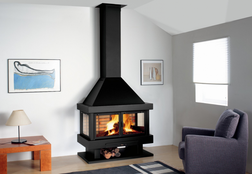 Хайтек камин Rocal Barbara 90