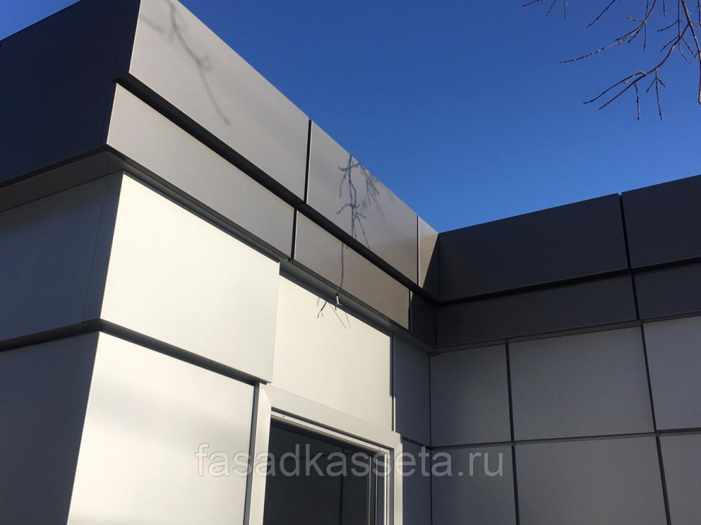 Вент фасад металл кассета