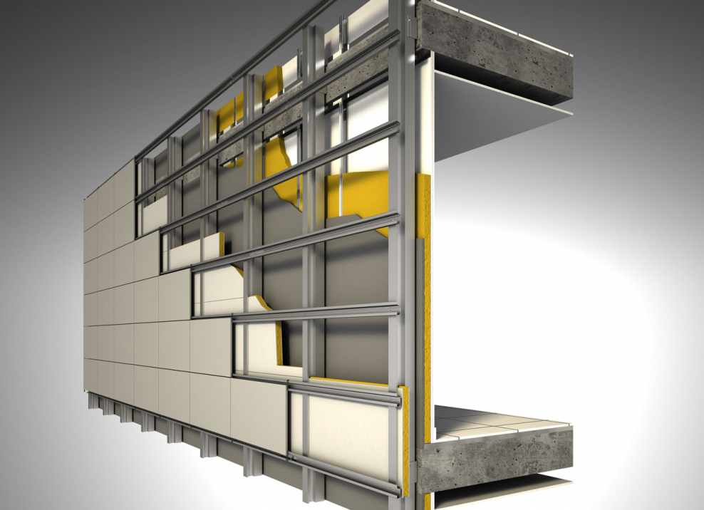 Вентилируемого фасада системы FS-300