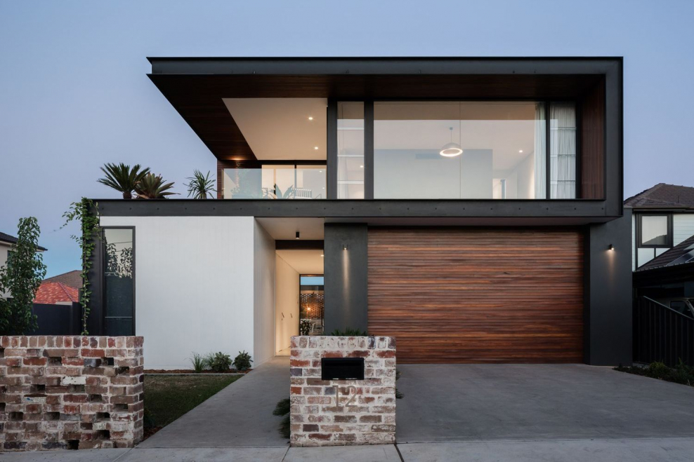 Фасады домов в стиле лофт