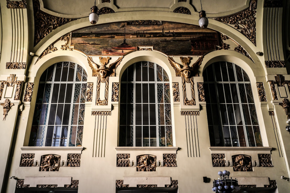 Стиль Модерн ар нуво фасад