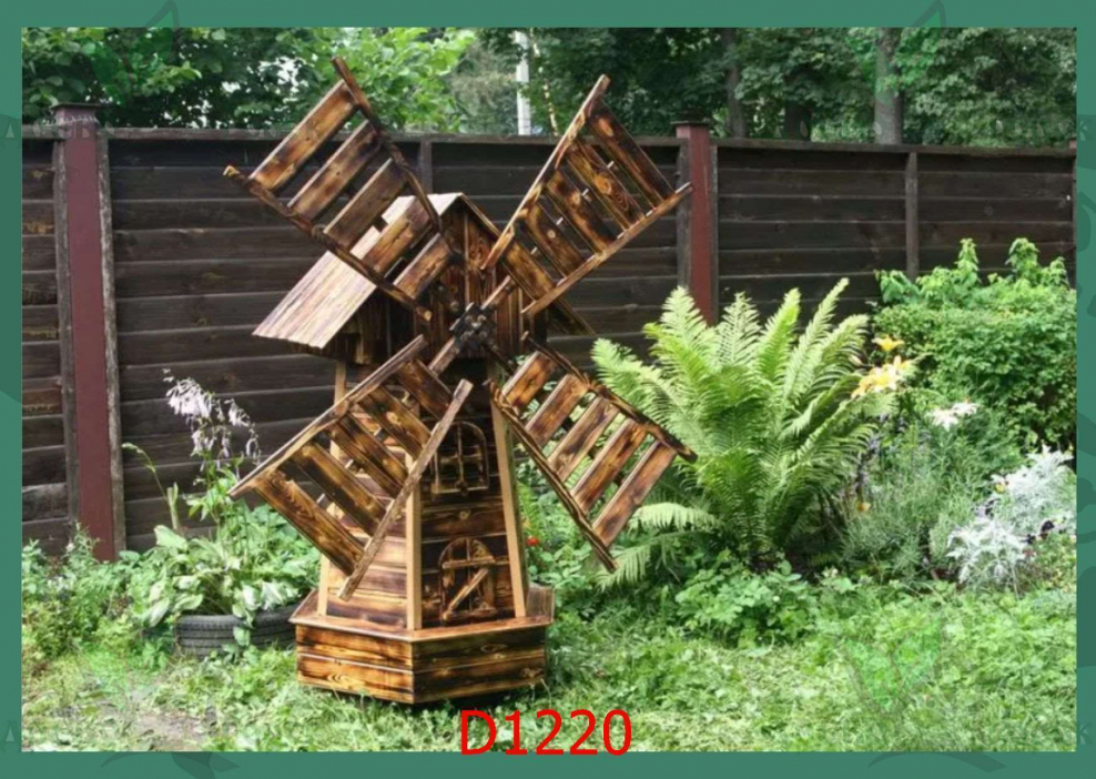 Декоративная мельница для сада