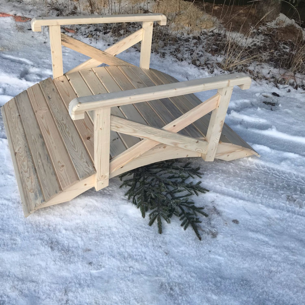 Садовая декоративная тележка