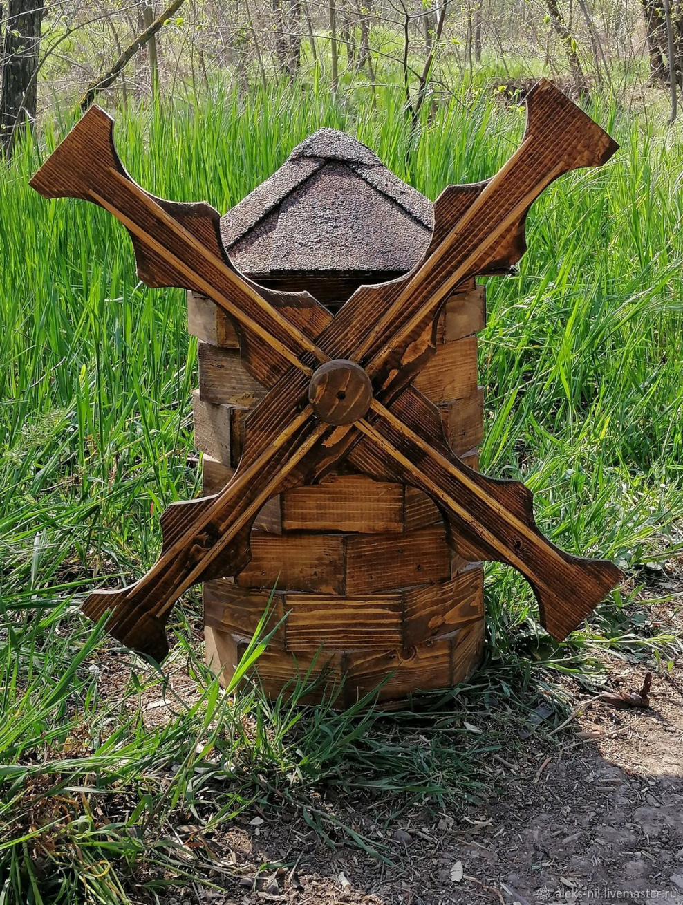 Телега декоративная