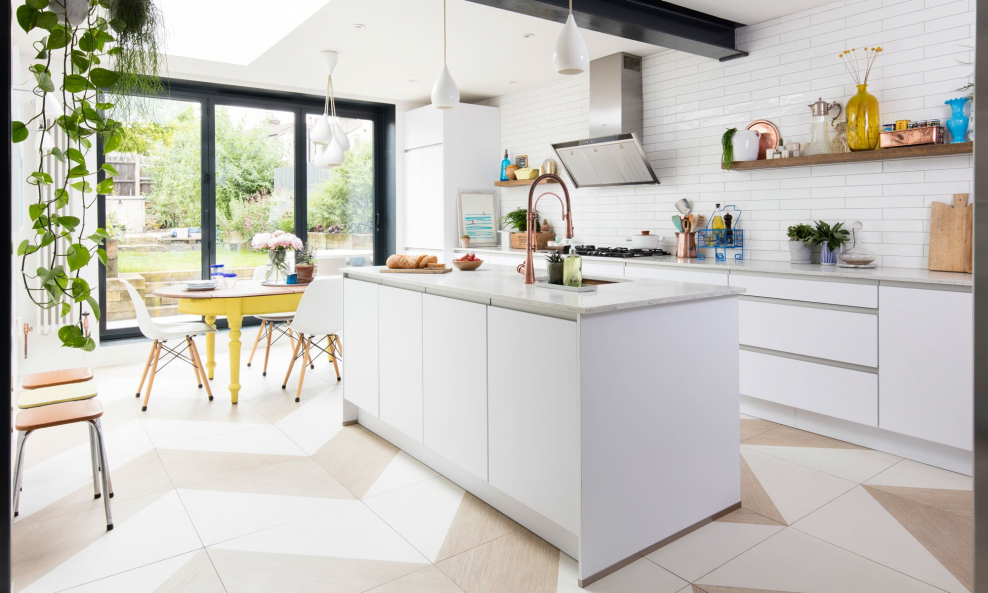 Кухня икеа Будбин серая