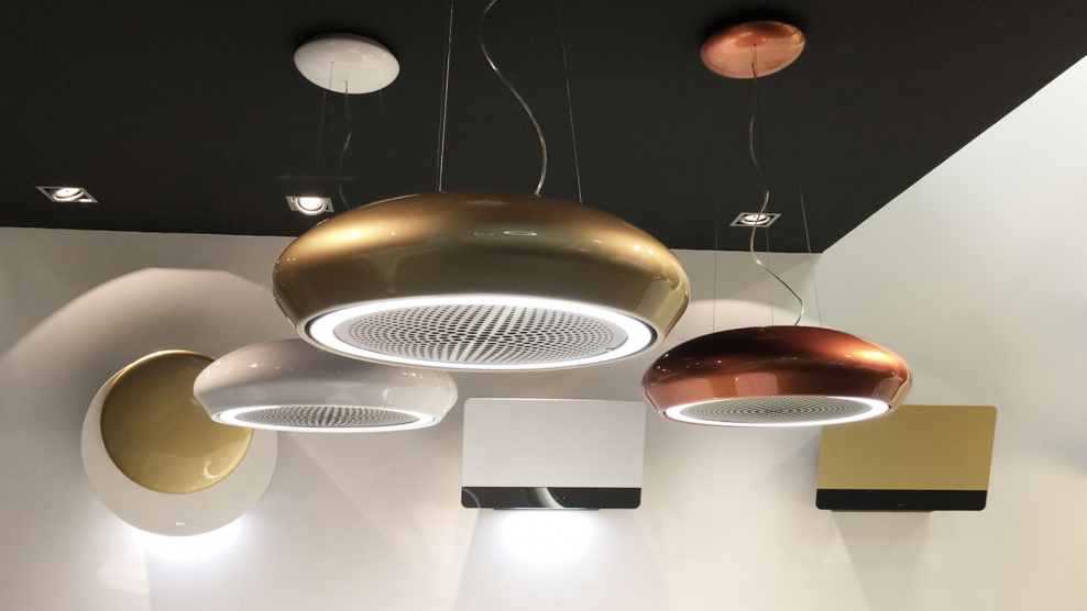 Каминная вытяжка Sirius silt 26 Deruta Copper