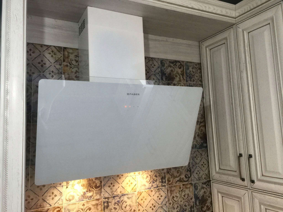 Каминная вытяжка Faber Glam-Light ev8p a80 WH/T EVO