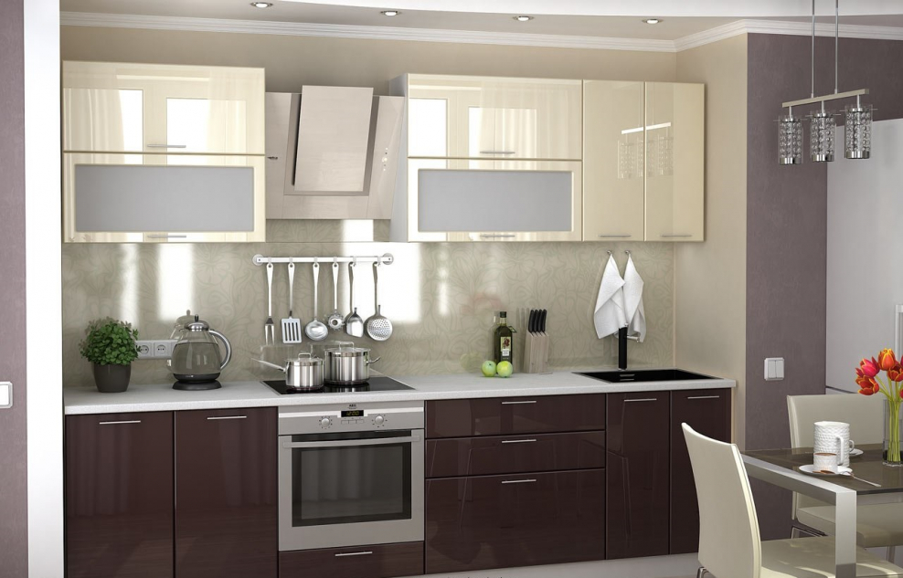 Кухня Ксения ваниль шоколад