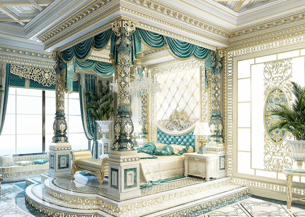 Королевская спальня Luxury Antonovich Design