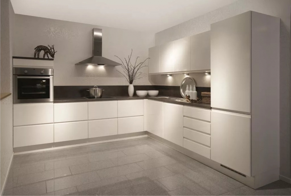 Кедр фасады с интегрированной ручкой