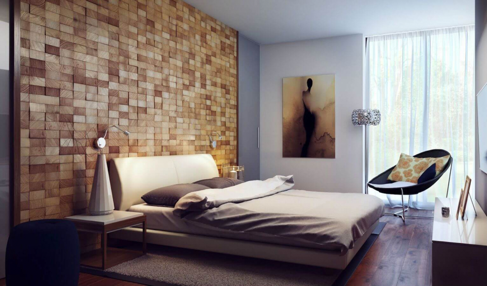 Спальня в стиле Шале