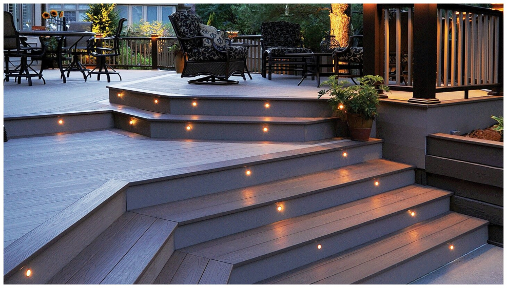 Лестница ДПК Wood Decker