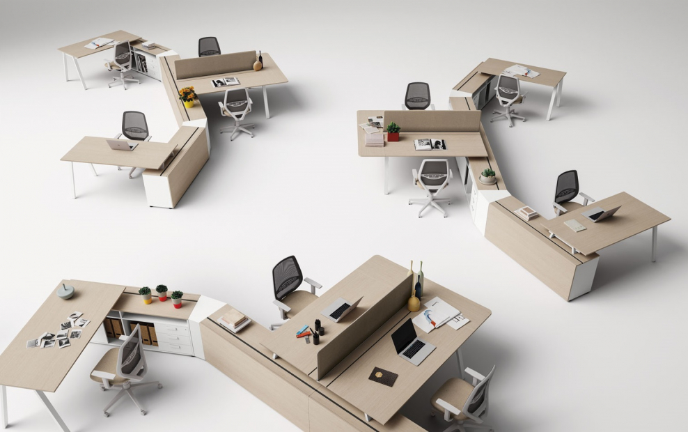 Расстановка рабочих мест в офисе