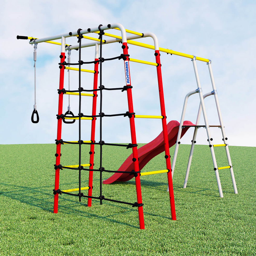 Детский дачный комплекс romana r 103.07.04 "богатырь"