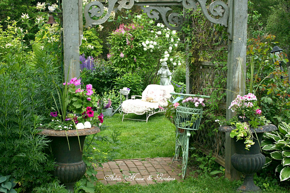 Шебби Шик стиль в ландшафтном дизайне