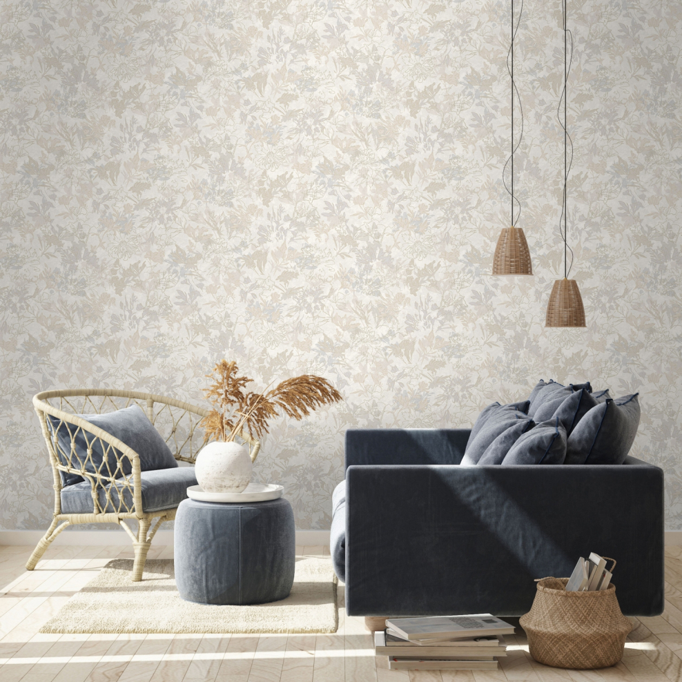 Обои флизелиновые Monte Solaro Avalon бежевые 9035-02 1.06 м