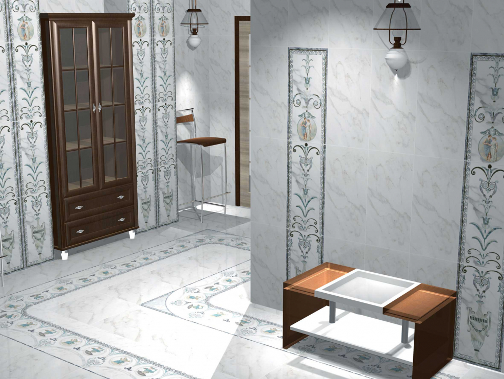 Кафель в прихожую