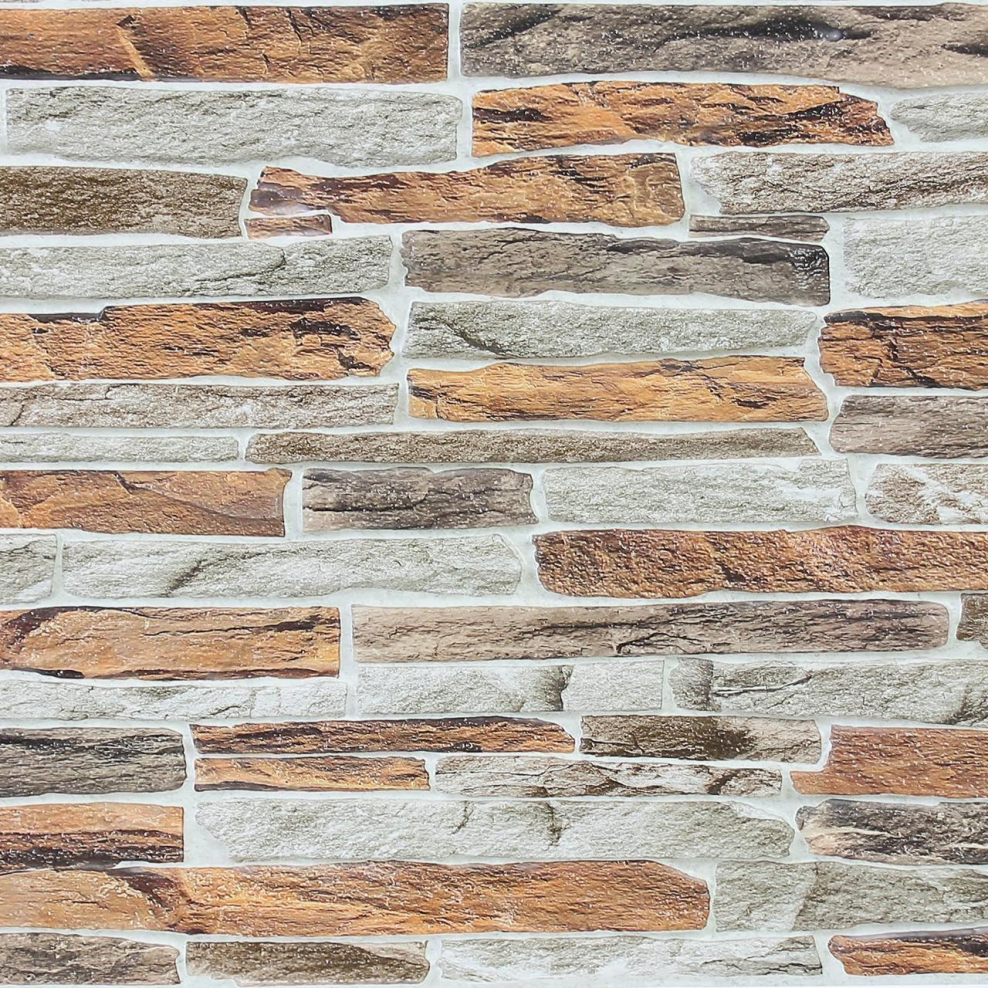 Панель ПВХ листовая 0.3 мм 960х485 мм Шале 0.47 м²