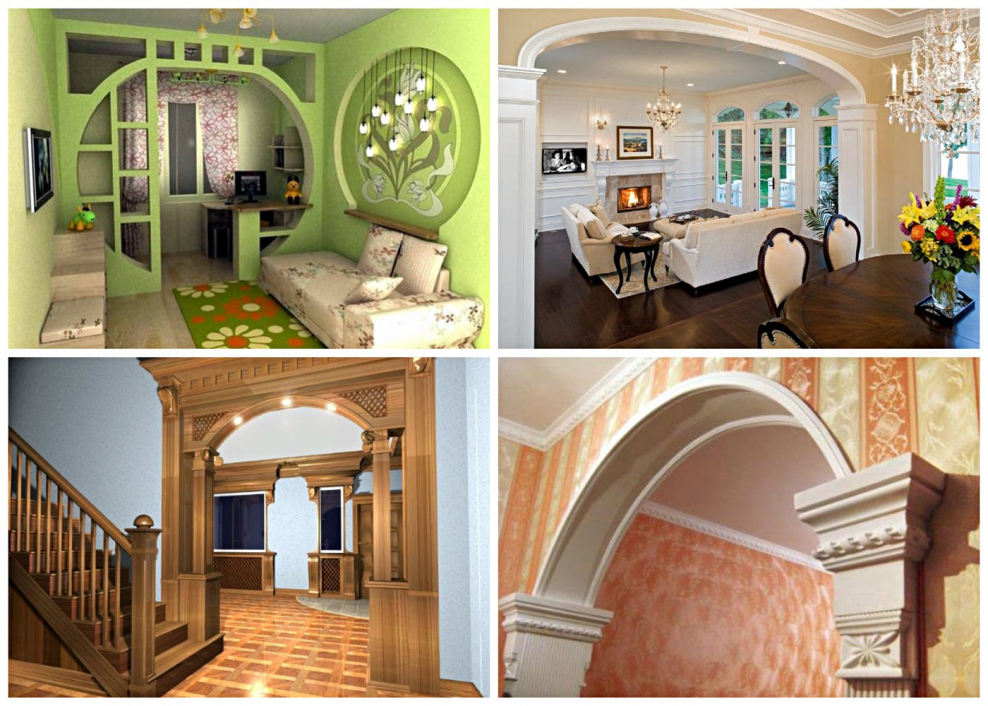 Арка с подсветкой