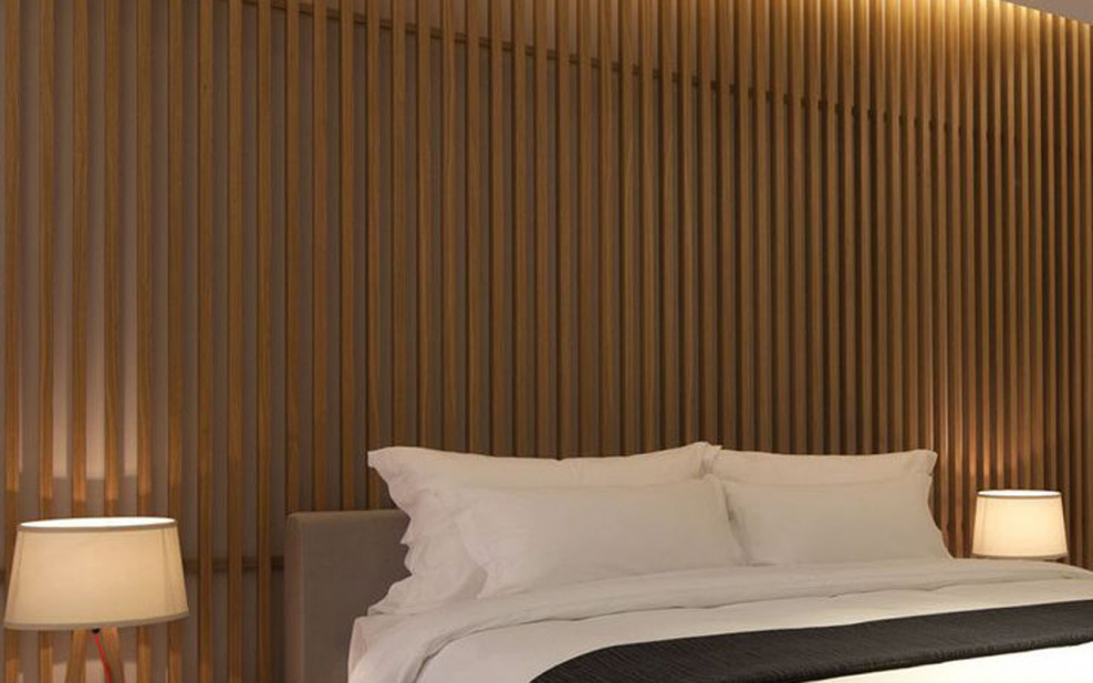 Рейки в спальне