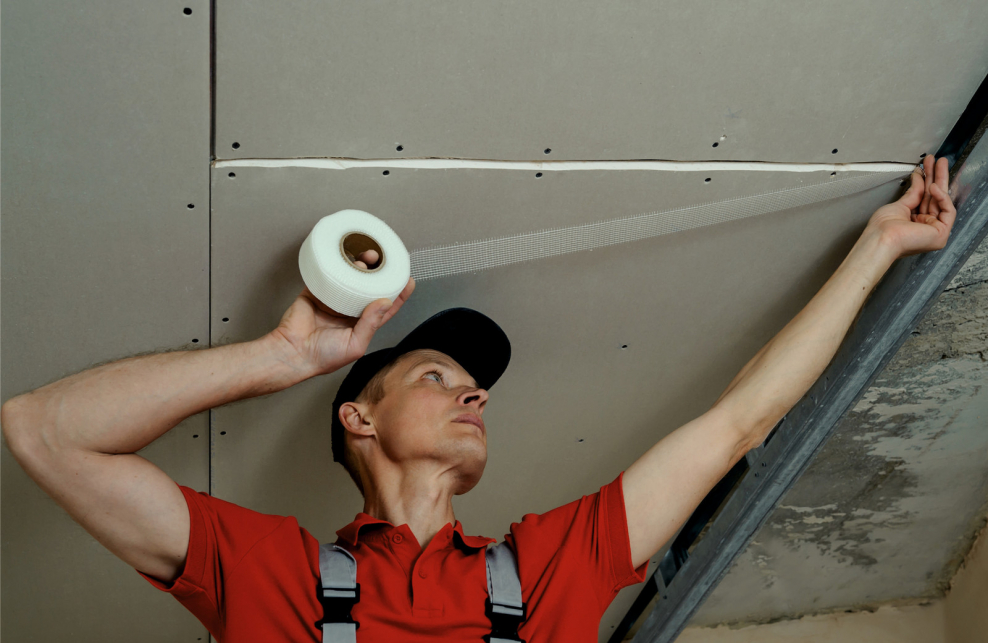 Монтаж гипсокартона