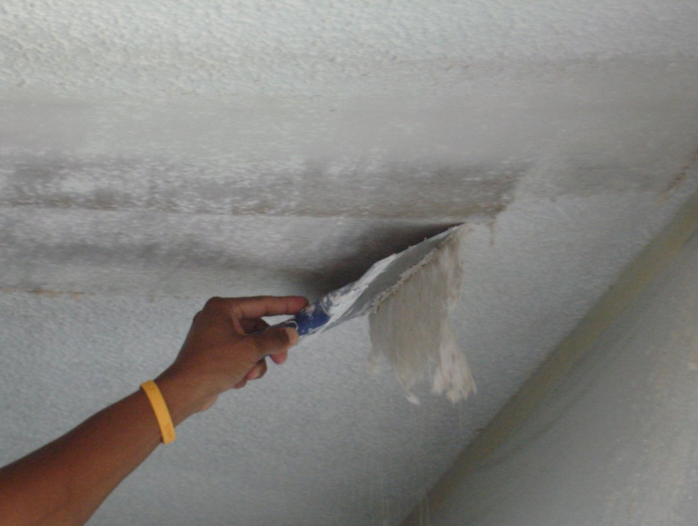 Побелка потолка
